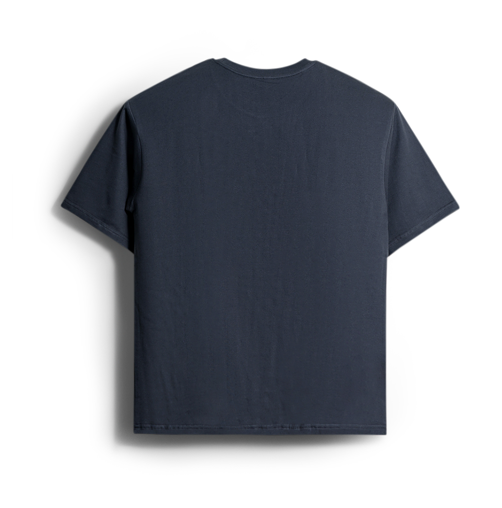 French Cotton Comfort Tee | Steel Grey