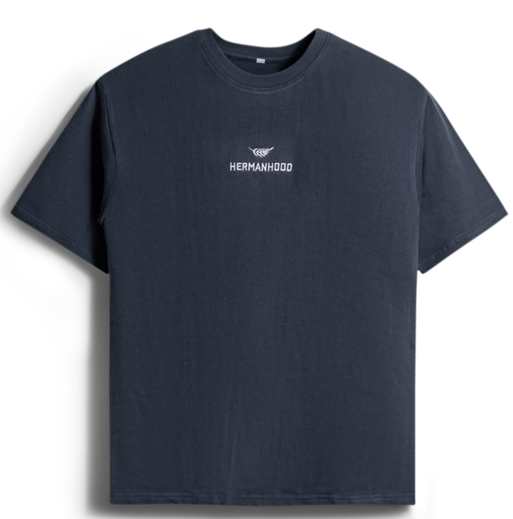 French Cotton Comfort Tee | Steel Grey