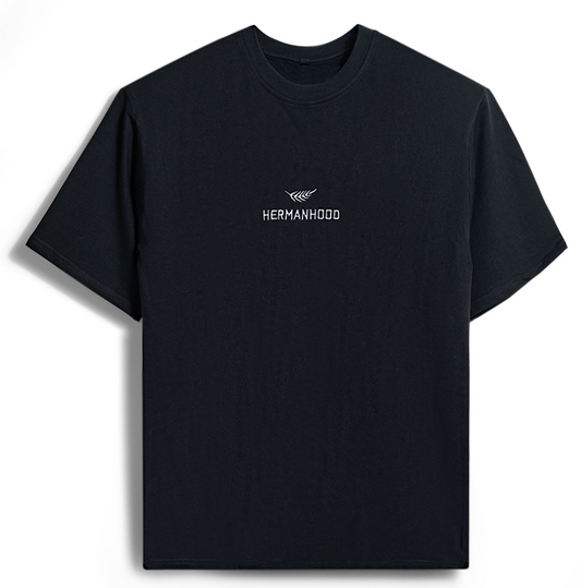 French Cotton Comfort Tee | Jet Black